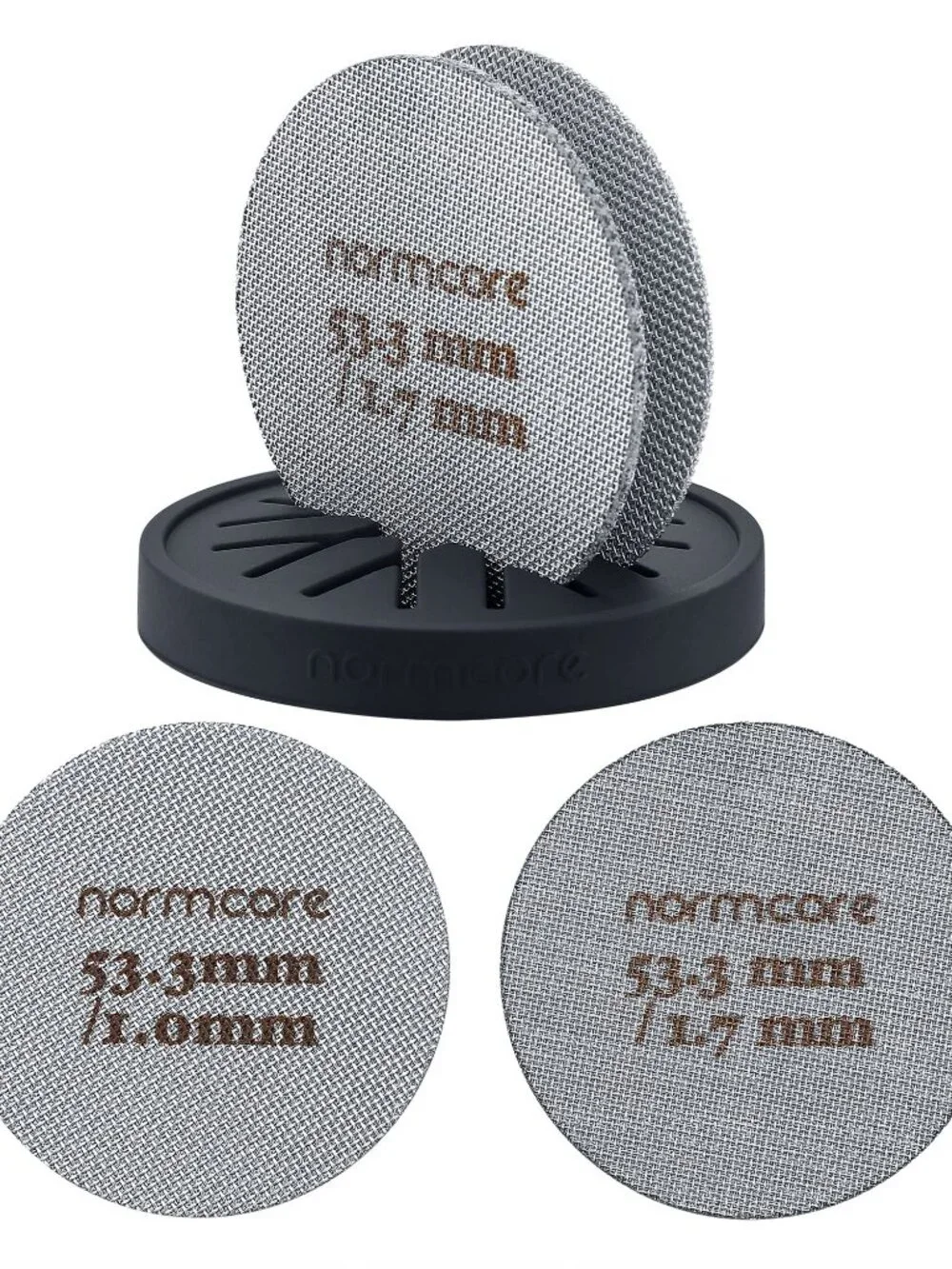 Normcore 53.3mm Puck Screen with Stand 2PK